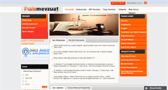 Desktop Screenshot of ihalemevzuat.com